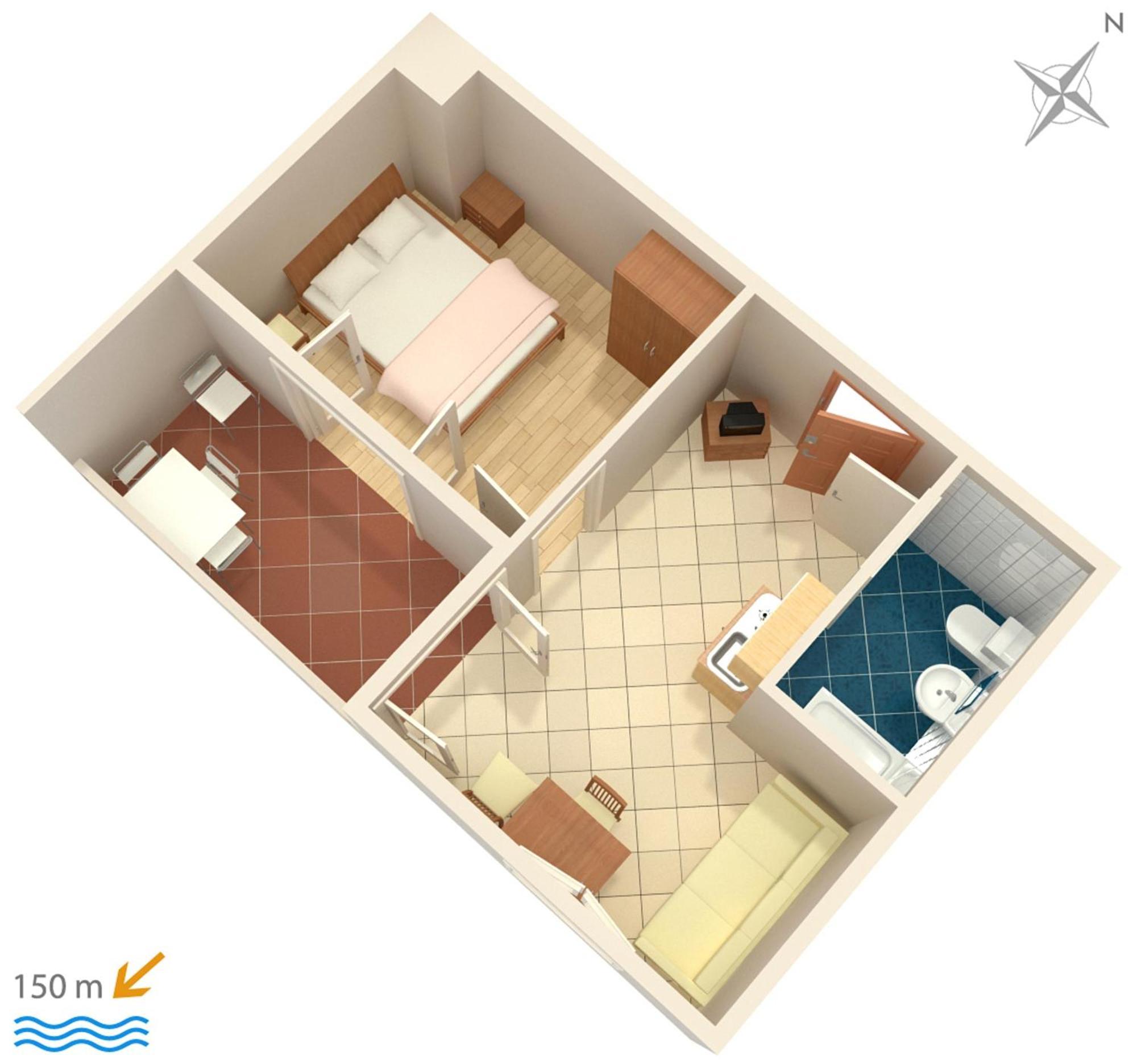 Apartments By The Sea Duce, Omis - 5973 ภายนอก รูปภาพ
